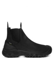 Keen Sztyblety Anchorage Boot IV Wp 1031165 Czarny. Czarne sztyblety Keen, bez wzorów, ze skóry, bez obcasa, bez zapięcia. Za 719.99 zł.