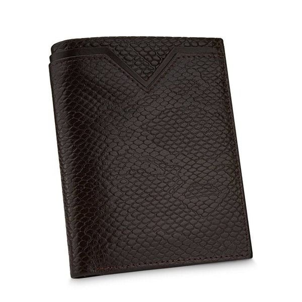 Portfel wężowy BETLEWSKI BPM-PP-70 c. brązowy. Brązowe portfele Betlewski, bez wzorów, ze skóry. Za 119.99 zł.