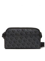 Calvin Klein Jeans Saszetka Matte Aop Camera Bag 22 LV04G3114G Czarny. Czarne saszetki i nerki Calvin Klein Jeans, bez wzorów, z jeansu. Za 259.99 zł.