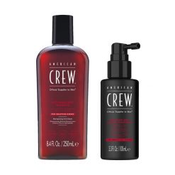 American Crew Anti-Hair Loss 2 Step Set Zestawy do pielęgnacji włosów 1 ct. Szampony i pielęgnacja American Crew. Za 180.59 zł.