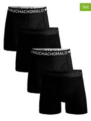 Muchachomalo Bokserki (4 pary) w kolorze czarnym rozmiar: XXL. Czarne bokserki MUCHACHOMALO, xxl, bez wzorów. Za 174.95 zł.