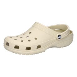 Klapki dla dorosłych Crocs Classic. Brązowe klapki Crocs, z materiału. Za 326.00 zł.