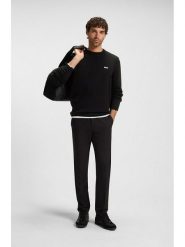 Hugo Boss Sweter w kolorze czarnym rozmiar: XXL. Czarne swetry nierozpinane HUGO BOSS, xxl, bez wzorów, z bawełny, bez kołnierzyka, bez ramiączek. Za 289.95 zł.