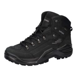 Buty trekkingowe męskie Lowa Renegade Evo Mid Gtx. Czarne buty turystyczne Lowa, bez wzorów, z materiału, za kostkę, bez zapięcia. Za 1,304.00 zł.