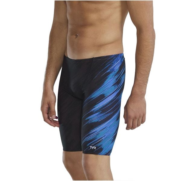 Spodenki treningowe do kolan TYR Cycloid 420 - jammery. Niebieskie krótkie spodenki sportowe TYR, m, bez wzorów. Za 219.00 zł.