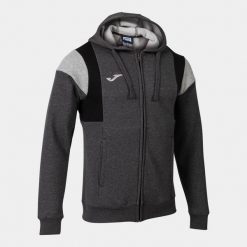 Bluza do koszykówki męska Joma Confort III. Czarne bluzy z kapturem Joma, m, bez wzorów, z bawełny, z kapturem. Za 125.79 zł.