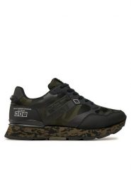 REPLAY Sneakersy Arthur Hidden Camo Patterned Sneakers GMS68.000.C0090T Zielony. Zielone buty sportowe casual Replay, bez wzorów, z materiału, bez zapięcia. Za 449.99 zł.
