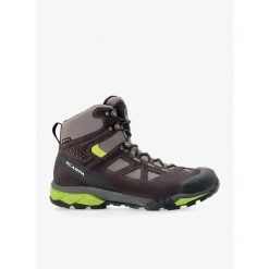 Buty trekkingowe męskie Scarpa ZG Lite GTX. Szare buty trekkingowe Scarpa, bez wzorów, bez zapięcia. Za 812.39 zł.