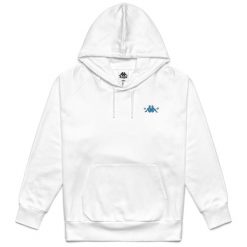 Bluza z kapturem Kappa Authentic Nelek. Białe bluzy z kapturem Kappa, l, bez wzorów, z materiału, z kapturem. Za 471.00 zł.