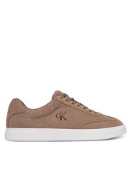 Calvin Klein Sneakersy Low Prof Cupsole Wt Su HM0HM02201 Beżowy. Brązowe buty sportowe casual CALVIN KLEIN, bez wzorów, ze skóry, bez zapięcia. Za 449.99 zł.