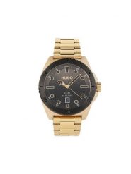 Hugo Zegarek 1530304 Złoty. Żółte, analogowe zegarki Hugo, złote. Za 809.99 zł.