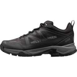 Buty trekkingowe Helly Hansen Cascade Low. Czarne buty turystyczne Helly Hansen, bez wzorów, z gumy, bez zapięcia. Za 702.50 zł.