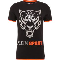 Plein Sport ROUND NECK FAST Tshirt z nadrukiem black/orange. T-shirty sportowe marki Plein Sport. W wyprzedaży za 557.40 zł.