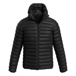 Męska Kurtka Ocieplana Lux. Czarne kurtki Stedman, m, bez wzorów, z puchu, bez kaptura. Za 387.99 zł.
