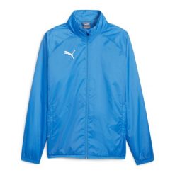 Kurtka męska PUMA Team Goal All Weather. Niebieskie kurtki Puma, m, bez wzorów, z materiału. Za 216.99 zł.