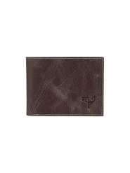 Lucky Bees Skórzany portfel w kolorze brązowym - 11 x 8 x 2 cm rozmiar: onesize. Brązowe portfele Lucky Bees, bez wzorów, z materiału. Za 104.39 zł.