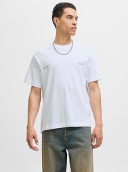 Jack & Jones Koszulka "Jorbillyburg Photo" w kolorze białym rozmiar: XL. Białe bezrękawniki Jack & Jones, xl, bez wzorów, z bawełny, bez kołnierzyka, bez ramiączek. Za 48.39 zł.