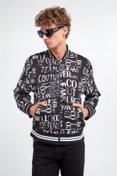 Bluza męska bomberka VERSACE JEANS COUTURE. Bluzy Versace Jeans Couture, l, bez wzorów, z jeansu, bez kaptura. W wyprzedaży za 1,276.77 zł.