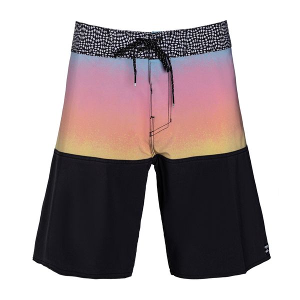 Szorty kąpielowe męskie Billabong Fifty50 Panel Pro 18" solar. Czarne kąpielówki Billabong, m, bez wzorów, z elastanu. Za 159.99 zł.