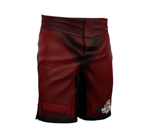 Szorty treningowe spodenki do ćwiczeń Cyborg DBX Bushido. Czerwone krótkie spodenki sportowe DBX BUSHIDO, s, bez wzorów, z materiału. Za 169.99 zł.