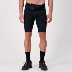 Męskie legginsy do biegania i trailu PERFORMANCE TIGHT. Czarne legginsy długie sportowe BODYCROSS, m, bez wzorów, do biegania. W wyprzedaży za 275.99 zł.