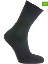 Seger Skarpety (2 pary) "Trekking Coolmax" w kolorze czarnym rozmiar: 37-39. Czarne skarpety Seger, bez wzorów, z materiału. Za 43.99 zł.