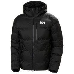 Kurtka z kapturem Helly Hansen Active Winter. Czarne kurtki Helly Hansen, na zimę, bez wzorów, z puchu, z kapturem. Za 1,295.45 zł.