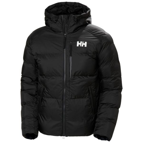 Kurtka z kapturem Helly Hansen Active Winter. Czarne kurtki Helly Hansen, bez wzorów, z puchu, z kapturem. Za 1,290.00 zł.