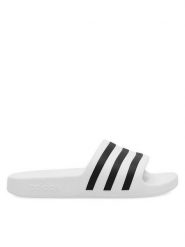Adidas Klapki ADILETTE AQUA F35539 Biały. Białe klapki Adidas, z tworzywa sztucznego. Za 109.99 zł.