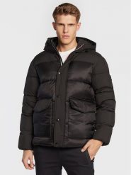 Tommy Hilfiger Kurtka zimowa MW0MW28723 Czarny Regular Fit. Czarne kurtki Tommy Hilfiger, na zimę, m, bez wzorów, z syntetyku, bez kaptura. Za 929.99 zł.