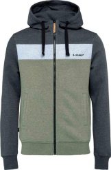 Męska bluza Loap Eddie Grey. Szare bluzy z kapturem Scarpa, m, bez wzorów, z dresówki, z kapturem. Za 219.99 zł.