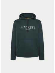 Hackett London Bluza w kolorze ciemnozielonym rozmiar: L. Zielone bluzy Hackett London, l, bez wzorów, z kapturem. Za 199.03 zł.