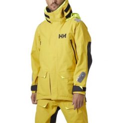 Kurtka Żeglarska Męska Helly Hansen Skagen Offshore. Żółte kurtki Helly Hansen, m, bez wzorów, bez kaptura. W wyprzedaży za 1,439.20 zł.