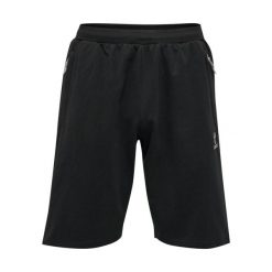 Szorty Hummel Move Grid. Czarne szorty Hummel, m, bez wzorów, z tkaniny, sportowe. Za 129.99 zł.