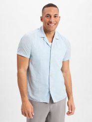 Drykorn koszula casual - Bijan Mężczyźni Regular Fit Bawełna niebieski, M. Niebieskie koszule DRYKORN, m, bez wzorów, z bawełny, bez kołnierzyka, bez ramiączek. Za 599.95 zł.