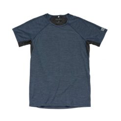 Koszulka termoaktywna Devold Endurance Merino 130 Tee. Niebieskie bielizna termoaktywna Devold, l, bez wzorów, z materiału, bez ramiączek, na fitness i siłownię. Za 324.49 zł.