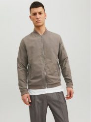 Jack&Jones Kurtka bomber Rush 12165203 Beżowy Regular Fit. Brązowe kurtki Jack&Jones, m, bez wzorów, z syntetyku, bez kaptura. Za 139.99 zł.
