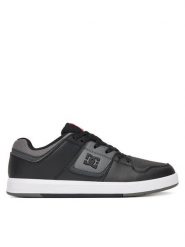 DC Sneakersy CURE ADYS400073-BLG Czarny. Czarne buty sportowe casual DC, bez wzorów, ze skóry, bez zapięcia. Za 239.99 zł.