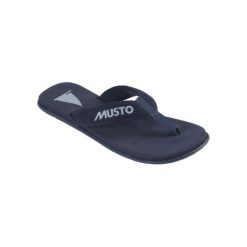 Sandały Musto Nautic. Niebieskie sandały Musto, bez zapięcia. Za 248.00 zł.