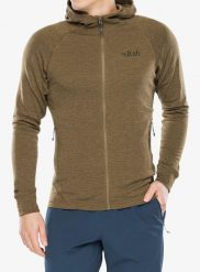 Bluza z kapturem Rab Nexus Hoody. Brązowe bluzy z kapturem RAB, m, bez wzorów, z materiału, z kapturem. Za 450.99 zł.