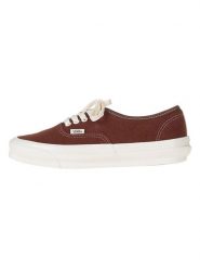 Vans Skórzane sneakersy "Vault Authentic" w kolorze brązowym rozmiar: 40,5. Brązowe buty sportowe casual Vans, bez wzorów, ze skóry, bez zapięcia. Za 172.08 zł.