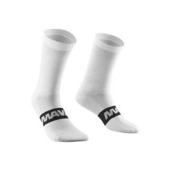 Skarpetki Mavic Essential Mid. Białe skarpety MAVIC, bez wzorów. Za 104.00 zł.
