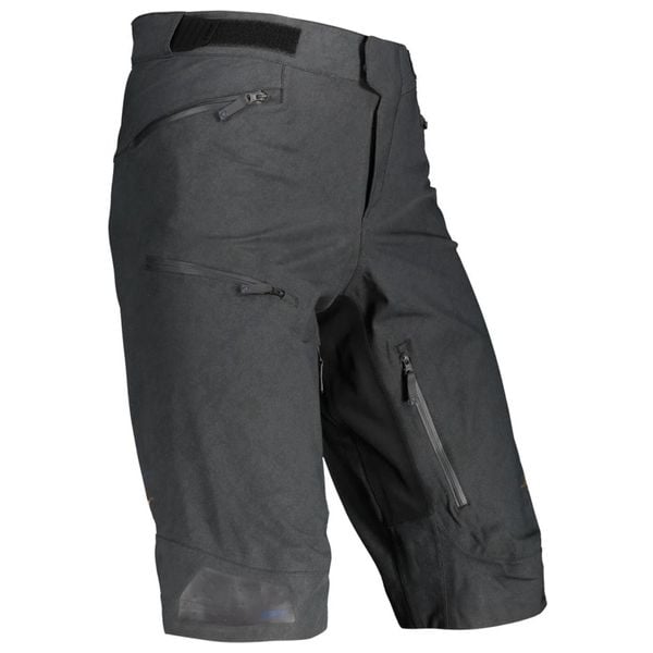 Spodenki rowerowe MTB męskie Leatt DBX 5.0. Czarne spodenki rowerowe LEATT, m, bez wzorów, z materiału, rowerowe. Za 631.65 zł.