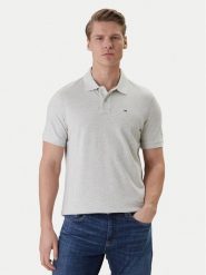 Tommy Jeans Polo DM0DM22711 Szary Regular Fit. Szare koszulki polo Tommy Jeans, m, bez wzorów, z bawełny, bez kołnierzyka, bez ramiączek. Za 289.99 zł.