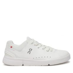 Buty do biegania On. Białe buty do biegania On, bez wzorów, bez zapięcia, do biegania. Za 599.99 zł.
