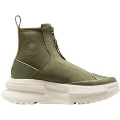 Adidasy Converse Run Star Legacy Chelsea CX Platform Suede, Dla obu płci. Zielone buty do biegania Converse, bez wzorów, z zamszu, bez zapięcia. Za 790.00 zł.