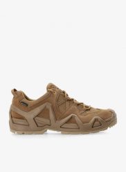 Buty bushcraft Lowa Zephyr MK2 GTX LO. Brązowe buty turystyczne Lowa, bez wzorów, z gore-texu, bez zapięcia, trekkingowe, gore-tex. Za 879.99 zł.