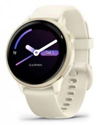 Zegarek Garmin Vivoactive 6 42mm Bone/Lunar Gold. Białe zegarki sportowe GARMIN. Za 1,445.99 zł.