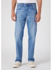 Wrangler Dżinsy - Regular fit - w kolorze błękitnym rozmiar: W33/L34. Niebieskie jeansy Wrangler, l. Za 208.99 zł.