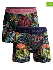 Muchachomalo Bokserki (2 pary) ze wzorem rozmiar: XXL. Bokserki MUCHACHOMALO, xxl, bez wzorów. Za 101.23 zł.
